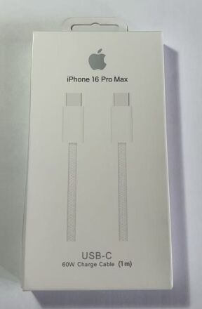 USB-C Cable to Type-C 1m Cloth Iphone 16 (With packing)