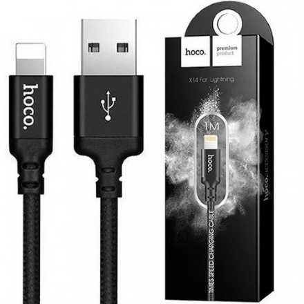 USB Cable Hoco X14 Times Lightning 1m