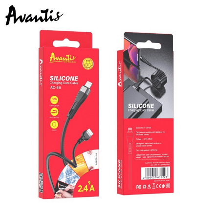 USB Cable Avantis AC-81i Silicone Lightning