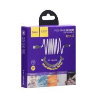 USB Cable Hoco X21 Plus Silicone Lightning 2m