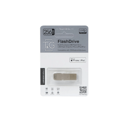 USB + Lightning  Flash Drive T&G TG008 256GB USB 3.0