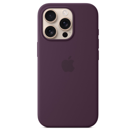 Silicone Case Original With MagSafe and Splash Apple iPhone 16 Pro with button