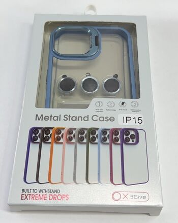 Чехол Metal Stand Case Apple Iphone 15
