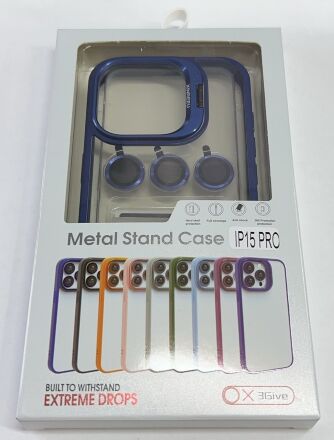 Чехол Metal Stand Case Apple Iphone 15 Pro