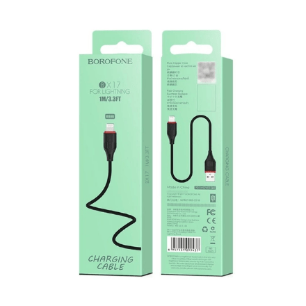 USB Cable Borofone BX17 Lightning 1m