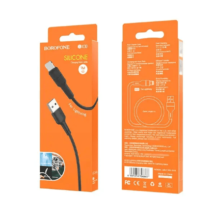 USB Cable Borofone BX30 Lightning 1m