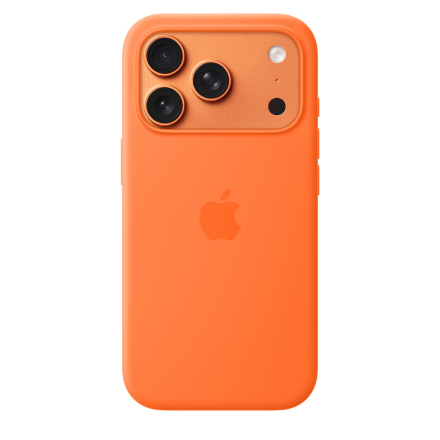 Silicone Case Original With MagSafe and Splash Apple iPhone 17 Pro Max with button