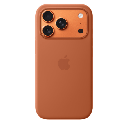 Silicone Case Original With MagSafe and Splash Apple iPhone 17 Pro Max with button