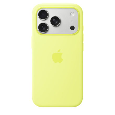 Silicone Case Original With MagSafe and Splash Apple iPhone 17 Pro Max with button