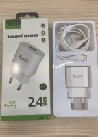Мережевий Зарядний Пристрій Avantis A818 Pro 1USB Lightning