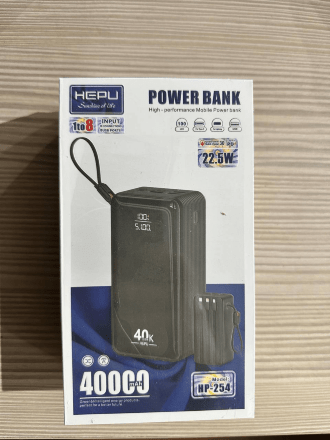 Power Bank HEPU HP254 40000 mAh 22.5W
