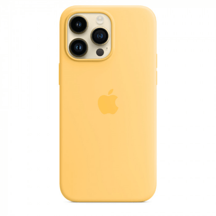 Silicone Case Original With MagSafe and Splash Screen Apple iPhone 14 Pro Max