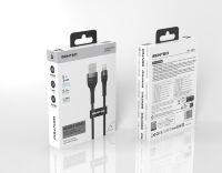 USB Cable Senteo ST-01 2.4A  Montes Series braided USB-A to Ligtinging 1,2M