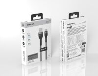 USB Cable Senteo ST-01 3A  Montes Series braided USB-A to USB-C 2M