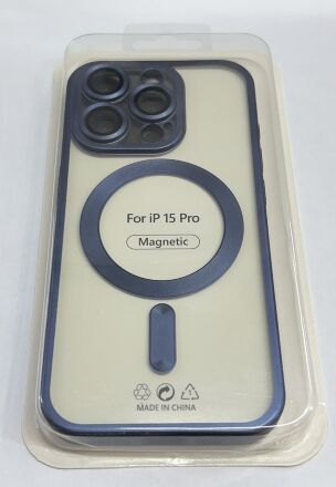 Case Magsafe With Frame Matte for Apple Iphone 15 Pro