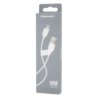 USB Cable TORNADO C-1L Micro 2.1A/1.2m