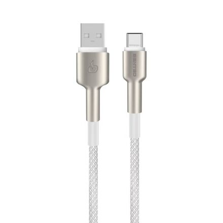 USB Cable Senteo SM-03 3A  Iron Series braided USB-A to USB-C 1M